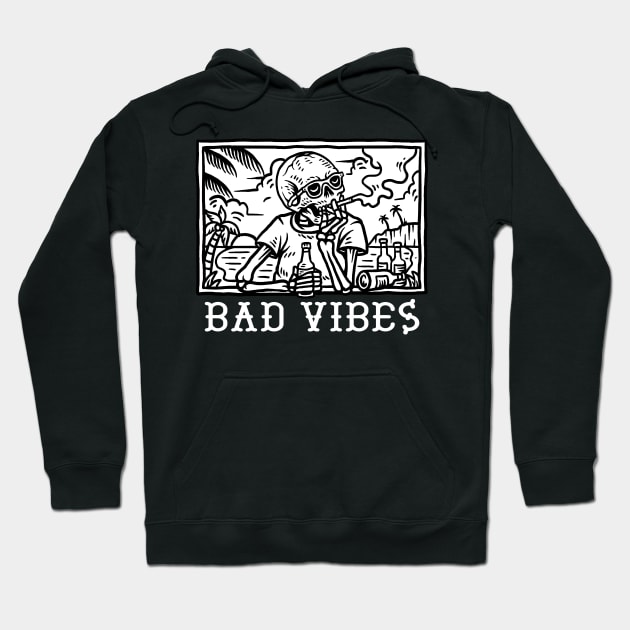 Bad Vibes Hoodie by TerpeneTom